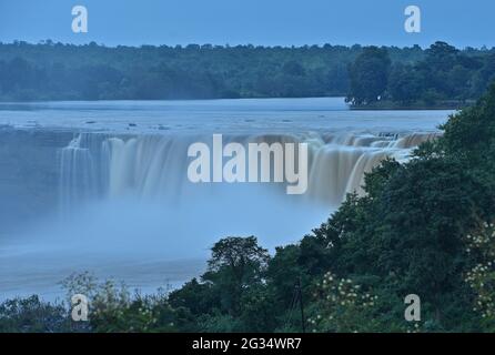 Chitrakote Wasserfälle, Chattishgarh, Indien Stockfoto