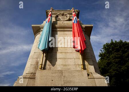 Rochdale Cenotaph ein Denkmal des Ersten Weltkriegs, das von Sir Edwin Lutyens entworfen wurde Stockfoto