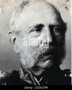 Albert I., 23.4.1828 - 19.6.1902, König von Sachsen 29.10.1873 - 19.6.1902, Portrait, um 1895, ZUSÄTZLICHE-RIGHTS-CLEARANCE-INFO-NOT-AVAILABLE Stockfoto