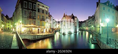 FRANKREICH. HAUTE SAVOIE (74) ANNECY. PALAIS DE L'ISLE Stockfoto