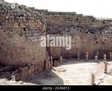 RUINAS - FOTO AÑOS 60. Lage: AUSSEN. HERODION. ISRAEL. Stockfoto