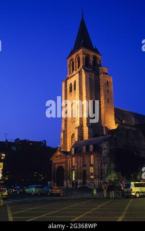 FRANKREICH PARIS (75) 6. ARRONDISSEMENT, KIRCHE ST GERMAIN DES PRES Stockfoto