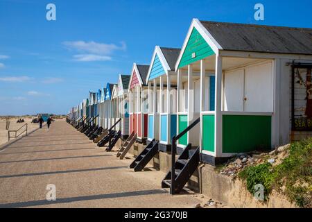 Southwold Strand Stockfoto