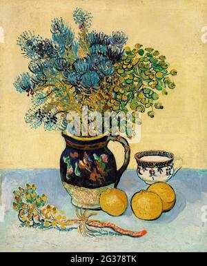 Stillleben (Nature morte) (1888) von Vincent Van Gogh. Stockfoto