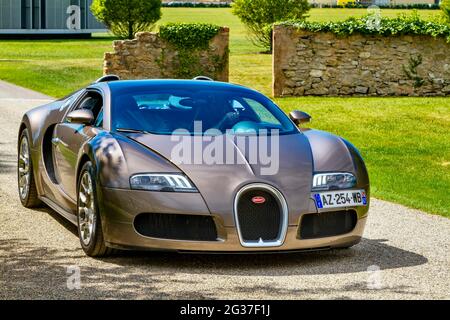 Molsheim, Hauptsitz von Bittau, wird der Voyron in der Manufaktur, Molsheim, Elsass, Frankreich, handgefertigt Stockfoto