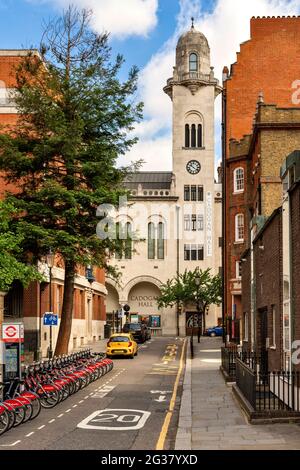 LONDON ENGLAND CADOGAN HALL BUILDING CHELSEA Stockfoto