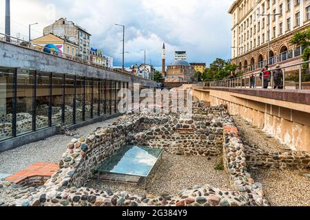 Banya Bashi Masjid Moschee in Sofia, Bulgarien Stockfoto