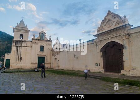 SALTA, ARGENTINIEN - 8. APRIL 2015: Convento de San Bernardo im Stadtzentrum von Salta, Argentinien. Stockfoto