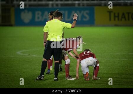 Bath, England 13. Januar 2021. FA Continental League Cup Viertelfinalspiel zwischen Bristol City und Aston Villa. Stockfoto