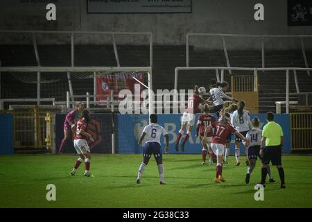 Bath, England 13. Januar 2021. FA Continental League Cup Viertelfinalspiel zwischen Bristol City und Aston Villa. Stockfoto