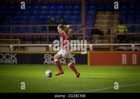 Bath, England 13. Januar 2021. FA Continental League Cup Viertelfinalspiel zwischen Bristol City und Aston Villa. Stockfoto