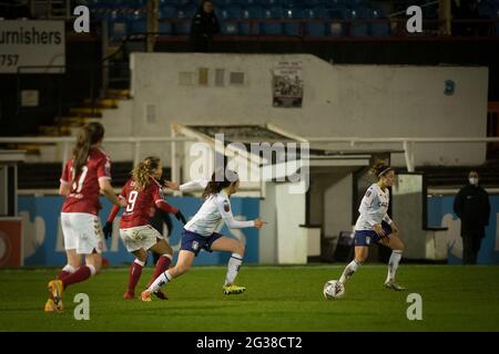 Bath, England 13. Januar 2021. FA Continental League Cup Viertelfinalspiel zwischen Bristol City und Aston Villa. Stockfoto