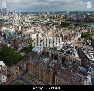 Royal Courts of Justice, London, England Stockfoto