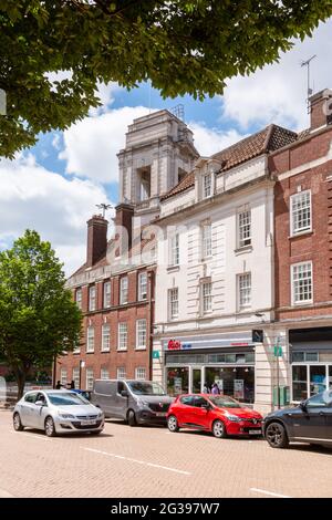 Central Fire Station, Birmingham, Großbritannien, wird jetzt als Studentenunterkunft genutzt 2021 Stockfoto