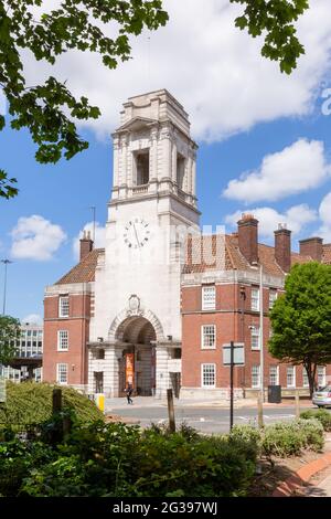 Central Fire Station, Birmingham, Großbritannien, wird jetzt als Studentenunterkunft genutzt 2021 Stockfoto