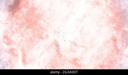 Abstrakter Aquarellhintergrund mit Farbverlauf in rosa Farben Stockfoto