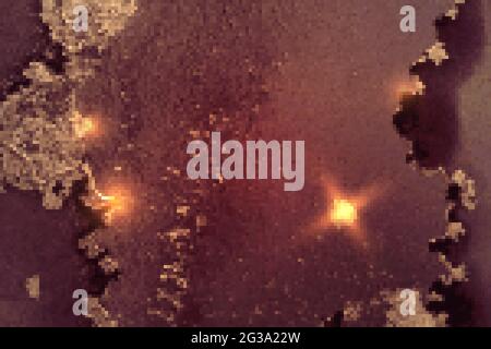 Vinatge abstrakt burgunderrot und Gold Marmor Textur mit funkelnden. Vektor Hintergrund in Alkoholtinte Technik mit Glitzer. Vorlage für Banner, Poster Stock Vektor
