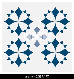 Abstrakte geometrische Form. Schön dekorierten geometrischen Hintergrund. vektor-Illustration Stockfoto