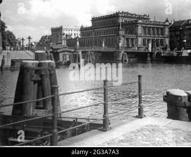 Geographie / Reisen historisch, Russland, Städte und Gemeinden, Königsberg, Gebäude, Börse, Außenansicht, NUR REDAKTIONELLE VERWENDUNG Stockfoto