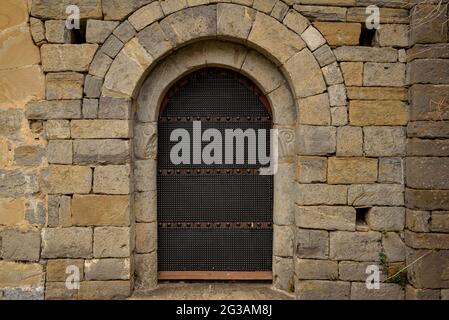 Kloster Santa María de Obarra (Ribagorza, Huesca, Aragon, Spanien) ESP: Monasterio de Santa María de Obarra (Ribagorza, Huesca, Aragón, España) Stockfoto