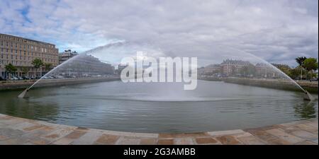 Le Havre, Frankreich - 05 30 2019: Vauban-Becken Stockfoto