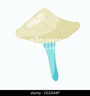 Sonnenschirm gegen die Sonne am Strand. vektorgrafik Stock Vektor