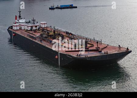 ITB Resoluton, kanadisches Tankschiff mit Sitz in Vancouver, BC, Kanada Stockfoto