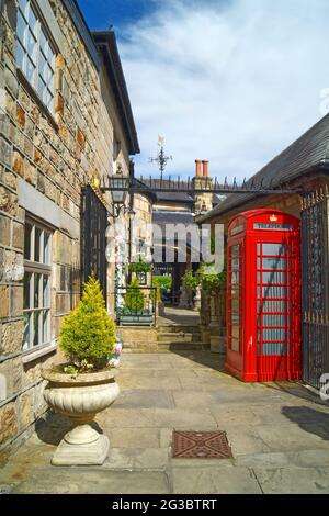 Großbritannien, North Yorkshire, Harrogate, Montpelier Mews Stockfoto