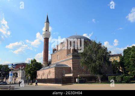 Banya Bashi Masjid in Sofia, Bulgarien. Stockfoto