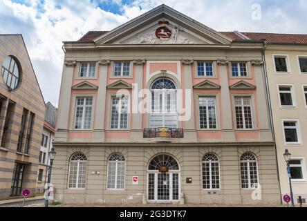 Historisches Cammergebaude-Gebäude in der Altstadt von Braunschweig Stockfoto