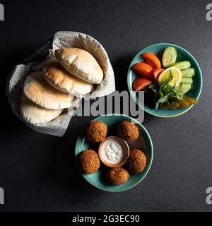 Bilder von Pita Brot Essen Stockfoto