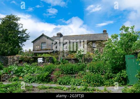 Hill Top, Beatrix Potters Haus, in der Nähe von Sawrey Stockfoto