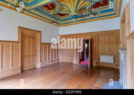 Wray Castle, Cumbria Stockfoto