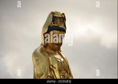 Avalokiteshvara Bodhisattva Statue in Pagodas Vien Giac Hannover 2014 Stockfoto