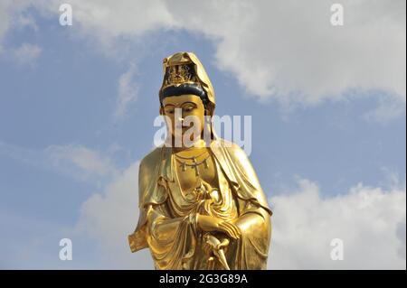 Avalokiteshvara Bodhisattva Statue in Pagodas Vien Giac Hannover 2014 Stockfoto