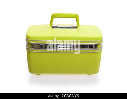 Vintage Beaty Case oder Make-up Case Stockfoto