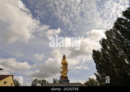 Avalokiteshvara Bodhisattva Statue in Pagodas Vien Giac Hannover 2014 Stockfoto