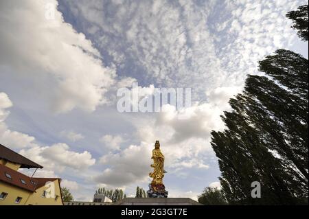 Avalokiteshvara Bodhisattva Statue in Pagodas Vien Giac Hannover 2014 Stockfoto