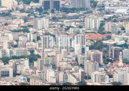 Luftaufnahme von Rio De Janeiro, Brasilien Stockfoto