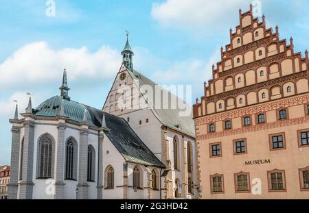 Freiberger Dom und Museum Freiberg, Sachsen, Deutschland Stockfoto