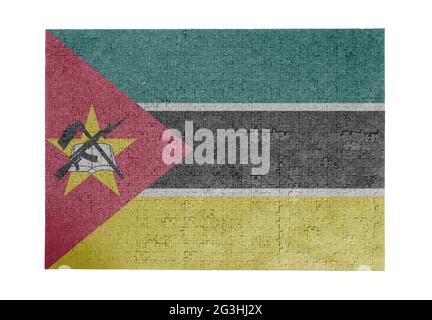 Große Puzzle von 1000 Stück- Mosambik Stockfoto