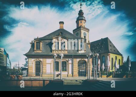 Stadt Frankfurt am Main, Hauptwache, Deutschland Stockfoto