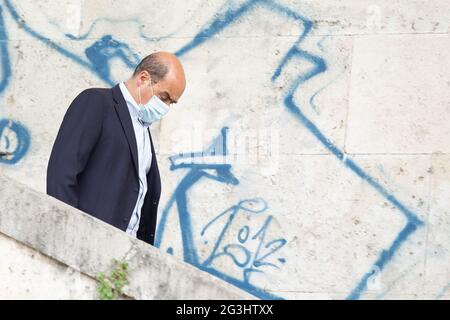 Rom, Italien. Juni 2021. Nicola Zingaretti, Präsident der Region Latium (Foto: Matteo Nardone/Pacific Press) Quelle: Pacific Press Media Production Corp./Alamy Live News Stockfoto