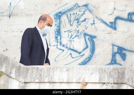 Rom, Italien. Juni 2021. Nicola Zingaretti, Präsident der Region Latium (Foto: Matteo Nardone/Pacific Press) Quelle: Pacific Press Media Production Corp./Alamy Live News Stockfoto