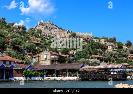 Kekova Lycian Ancient Region Stockfoto