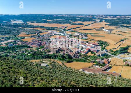 Tora ist eine Gemeinde in der Provinz Lleida, Spanien. Es befindet sich in der Region La Segarra Catalonia Stockfoto