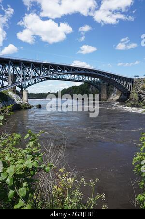 Reversing Falls, St. John, New Brunswick Stockfoto