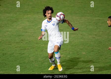 Rio De Janeiro, Brasilien. Juni 2021. Valdivia während Vasco x Avaí im Estádio de São Januário für den Campeonato Brasileiro Serie B, an diesem Mittwoch (16.) in Rio de Janeiro, RJ. Kredit: Celso Pupo/FotoArena/Alamy Live Nachrichten Stockfoto