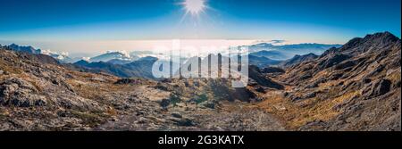Auf Dem Berg Wilhelm Stockfoto