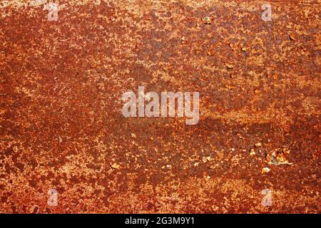 Rostiges Metall Textur Stockfoto